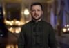 “Нехай на українську землю прийде перемога, а з нею тисячолітні мир і процвітання”, – Зеленський привітав з Різдвом (ВІДЕО)