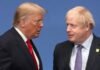 Джонсон і Трамп обговорили розв’язану росією війну проти України