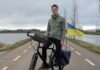 Студент з Нідерландів подолав на велосипеді за добу 365 км, щоб зібрати гроші для України