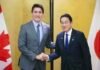 Прем’єри Канади та Японії поговорили про подальшу допомогу Україні