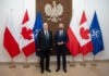 Канада співпрацюватиме з Польщею задля подальшого надання допомоги Україні