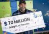Житель Торонто зірвав джекпот у 70 мільйонів доларів
